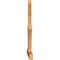 Ekena Millwork Richland Rough Sawn Timber Gable Bracket, Western Red Cedar, 108"W x 68"H x 4"D x 6"F, 15/12 Pitch GBW108X68X0406RIC00RWR - alternate 2